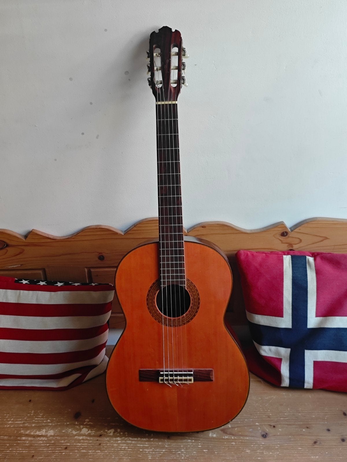 Ibanez handgemaakte gitaar, Japan, ca. 1975, Muziek en Instrumenten, Ophalen of Verzenden, Gebruikt, Klassieke of Spaanse gitaar
