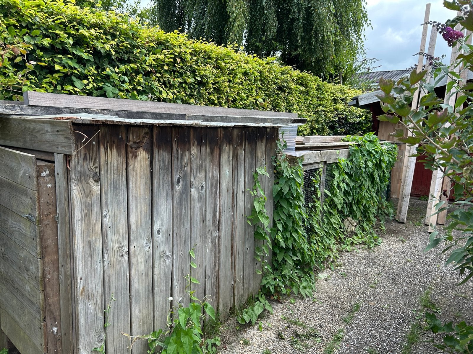 Kippenhok konijnenhok gratis, Ophalen, Gebruikt, Hout, Overige typen