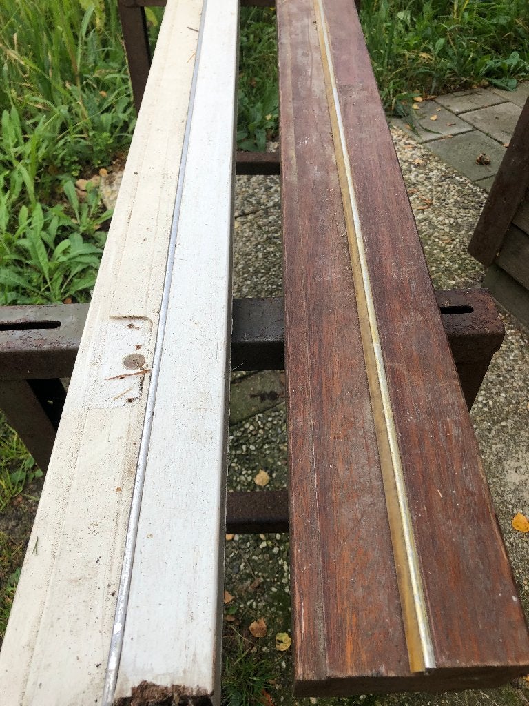 2 hardhouten kozijn balken voor bijv. reparatie deurkozijn, Gebruikt, Deurkozijn, Hout, Ophalen