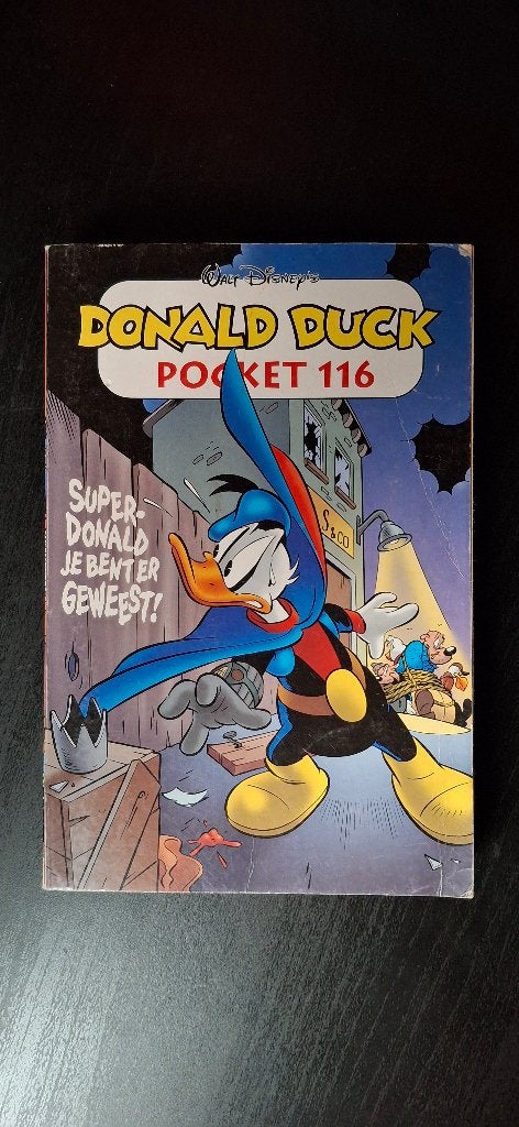 Donald Duck Pocket 116: SuperDonald je bent er geweest!, Boeken, Eén stripboek, Ophalen of Verzenden, Gelezen