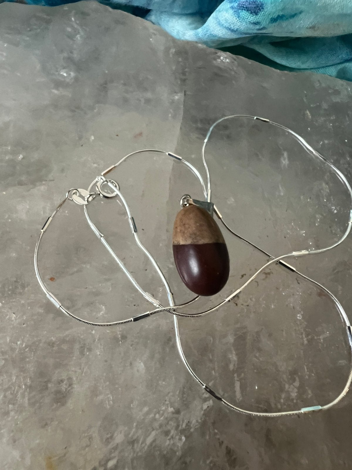 Shiva Lingham hanger transformatie beschermt wijsheid magie, Magnolia11, Nieuw, Ophalen of Verzenden, Met edelsteen