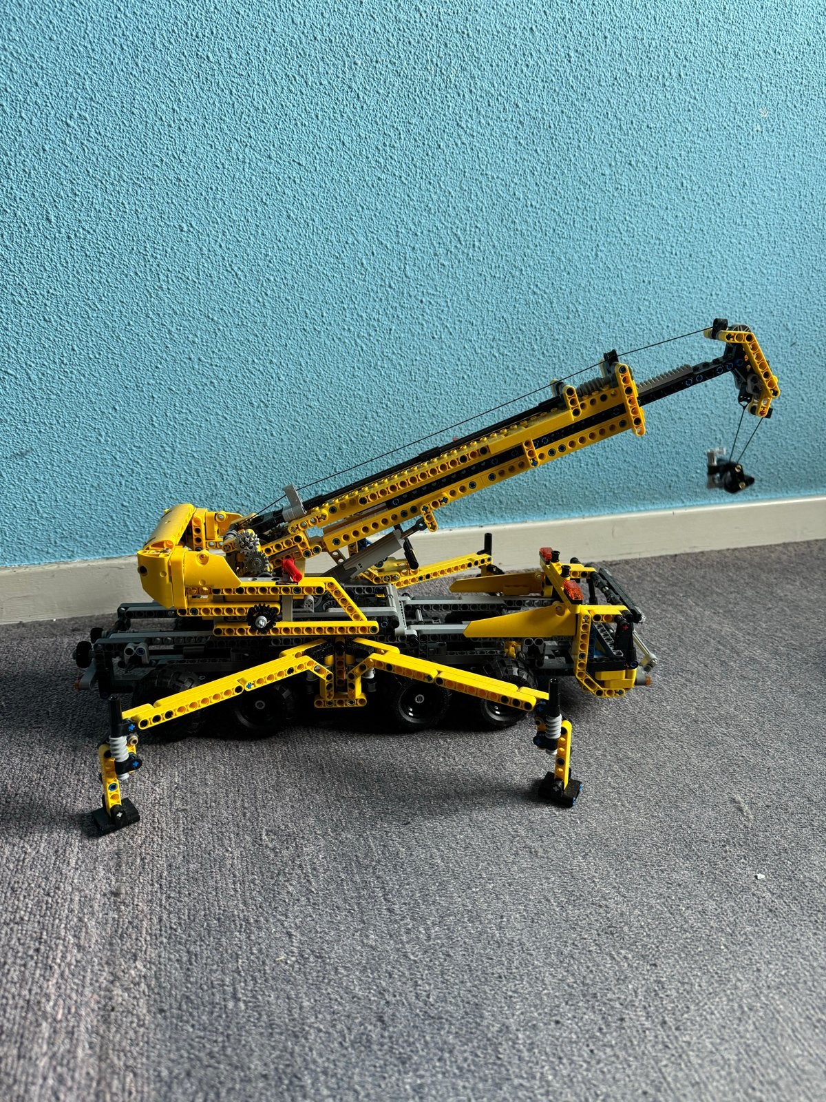 LEGO Technic 8053 Mobiele Kraan (2010) - Compleet, Gebruikt, Lego, Ophalen of Verzenden, Complete set