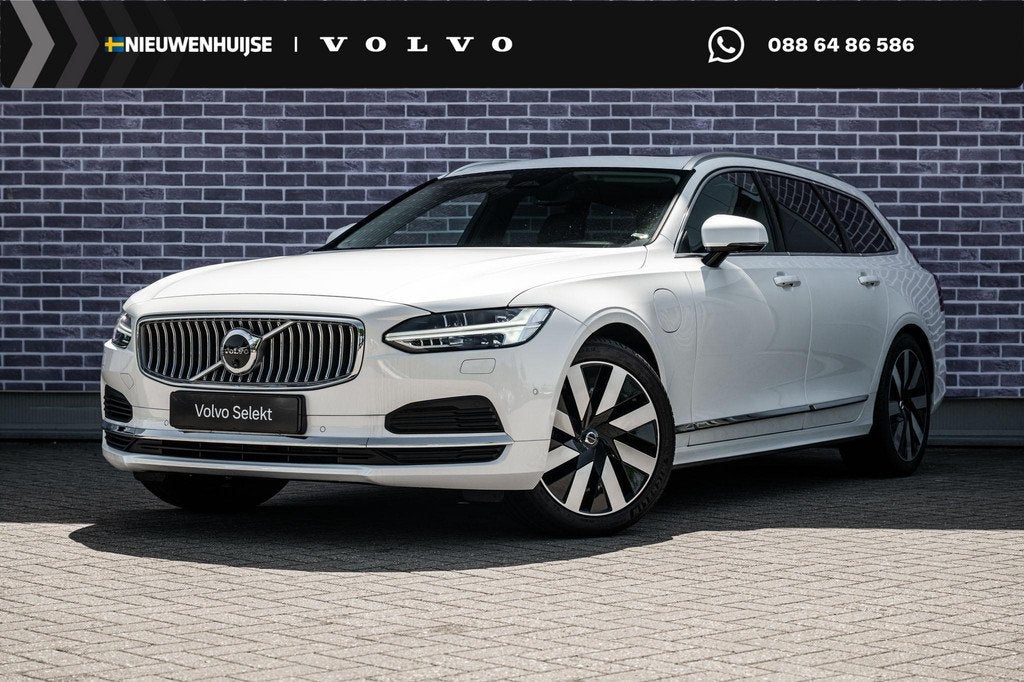 Volvo V90 2.0 T6 Plug-in hybrid AWD Plus Bright | Adaptieve, 12 maanden, Euro 6, 4 cilinders, 180 min