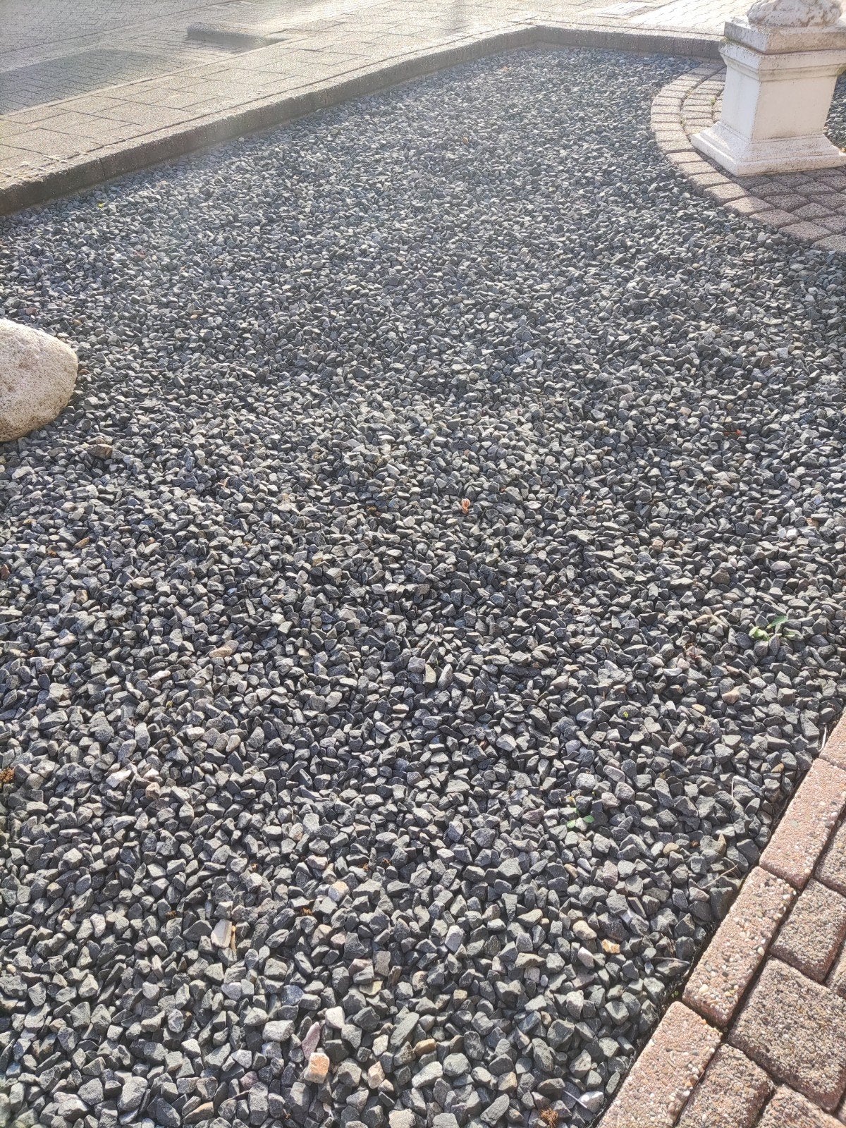 Grijs split of grind voor tuin of oprit, Tuin en Terras, Ophalen, Gebruikt, Split, Basalt
