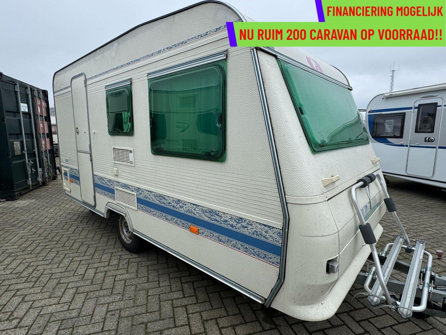Adria UNICA 390 DS DINETTE + TREINZIT + FIETSENDRAGER, Caravans en Kamperen, Serviceluik, Bedrijf, Tot en met 3, Adria