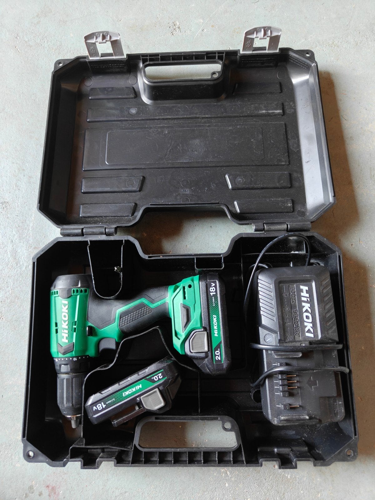 Hikoki DS 18DA, Ophalen, Zo goed als nieuw, Boor- en Schroefmachine