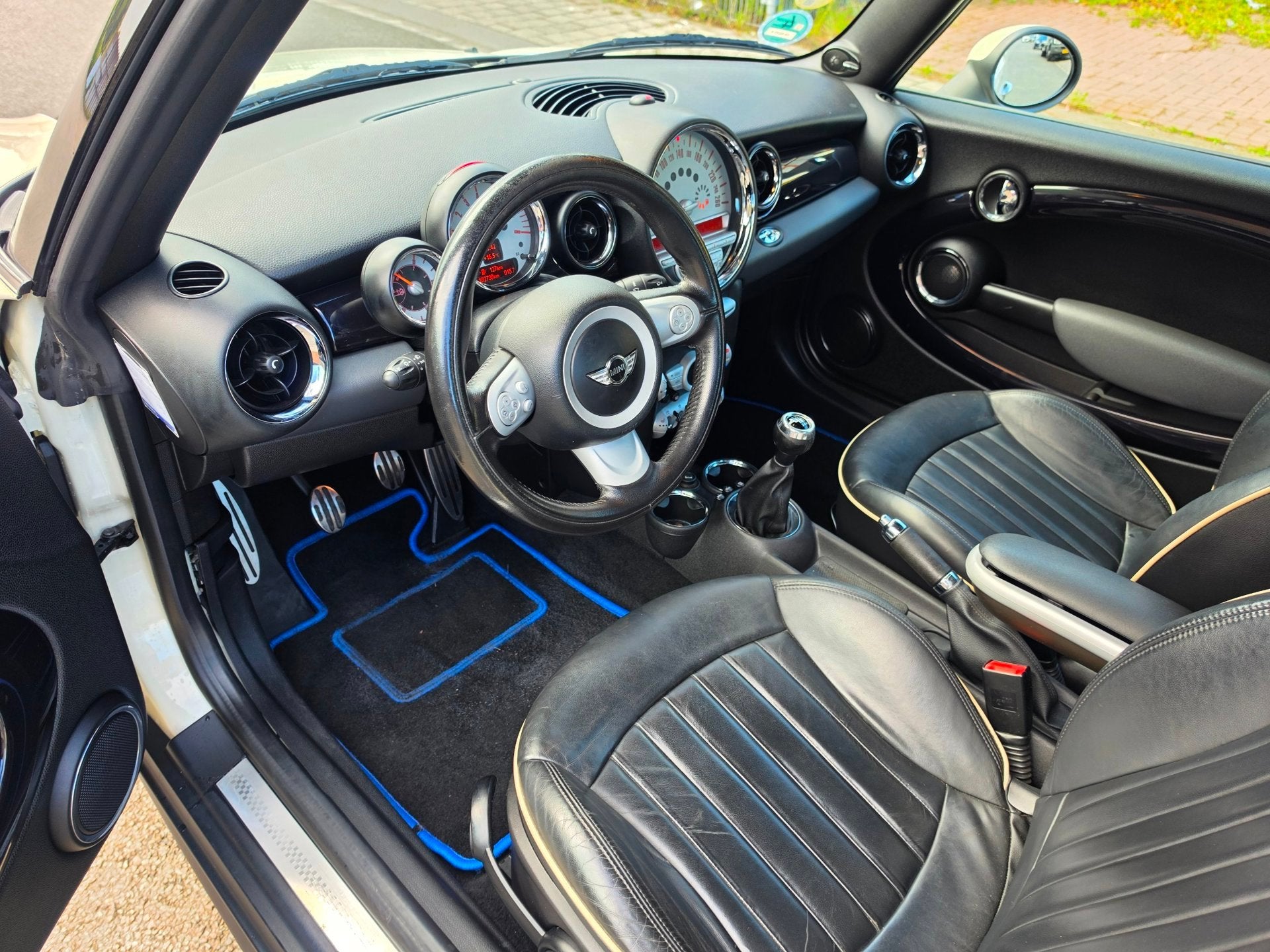 Mini Cabrio 1.6 Cooper S Chili Cabrio Xenon NAP, Auto's, Gebruikt, Zwart, 4 cilinders, Cabriolet