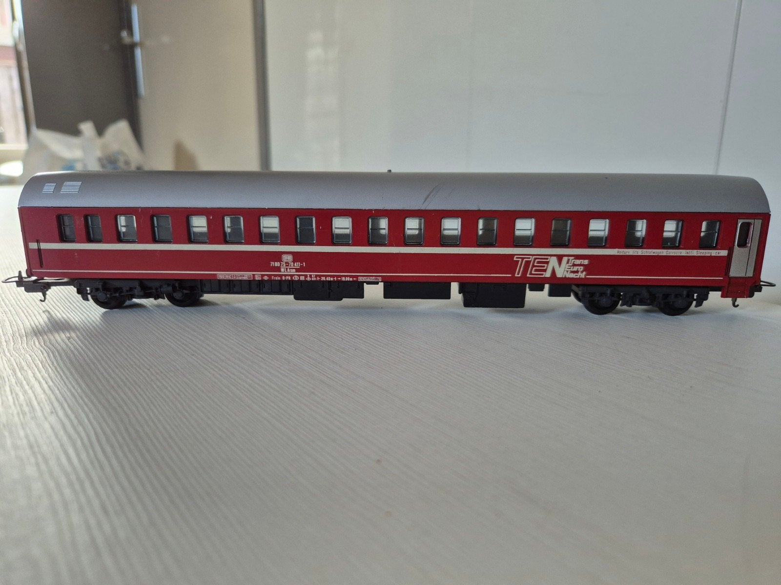 5 Mehano H0 DB rijtuigen, Ophalen of Verzenden, Gebruikt, Gelijkstroom, Wagon