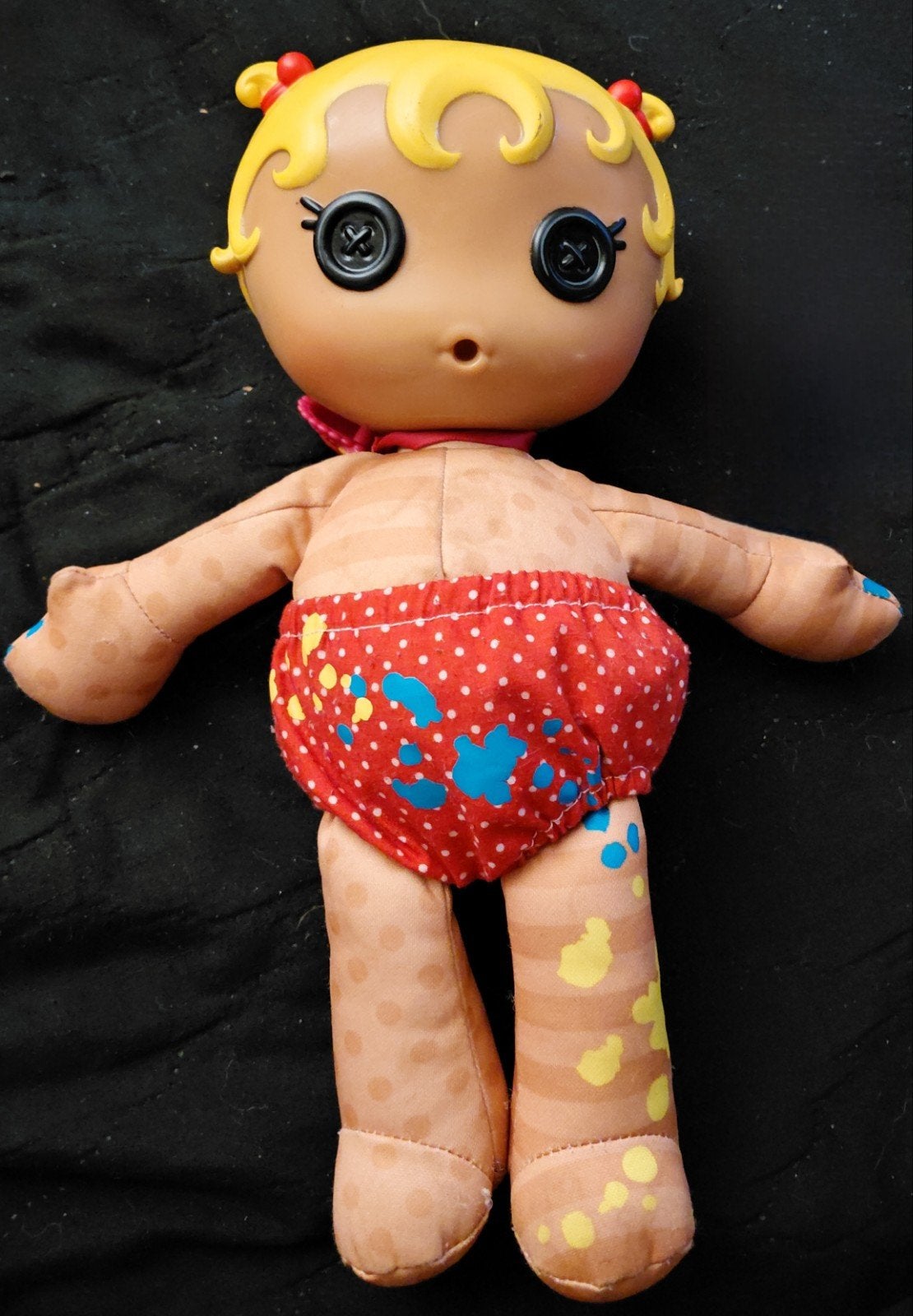 Lalaloopsy Babies pop met stoffen lijfje en luier, Ophalen of Verzenden, Gebruikt, Babypop