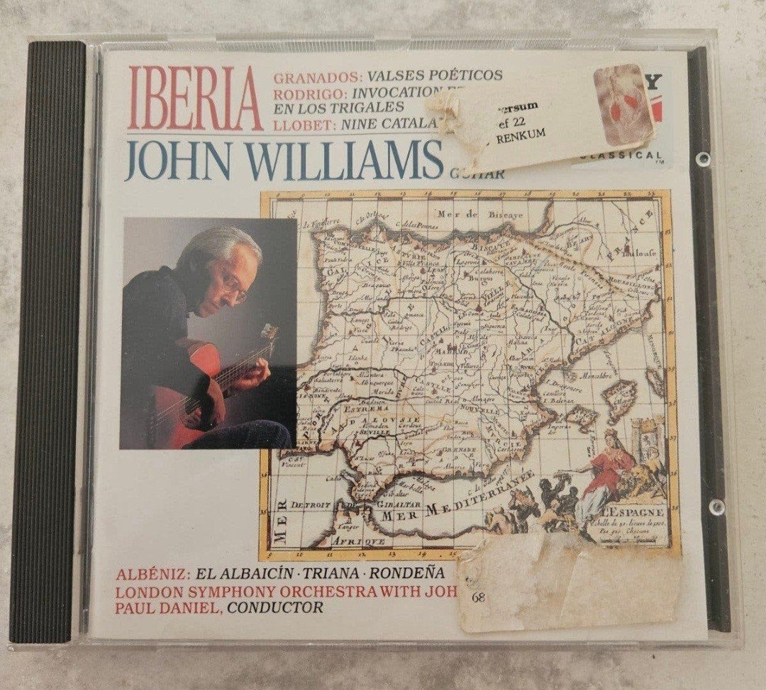 John Williams – Iberia (CD, Klassieke Gitaar / Sony Classica, Ophalen of Verzenden, Romantiek, Gebruikt