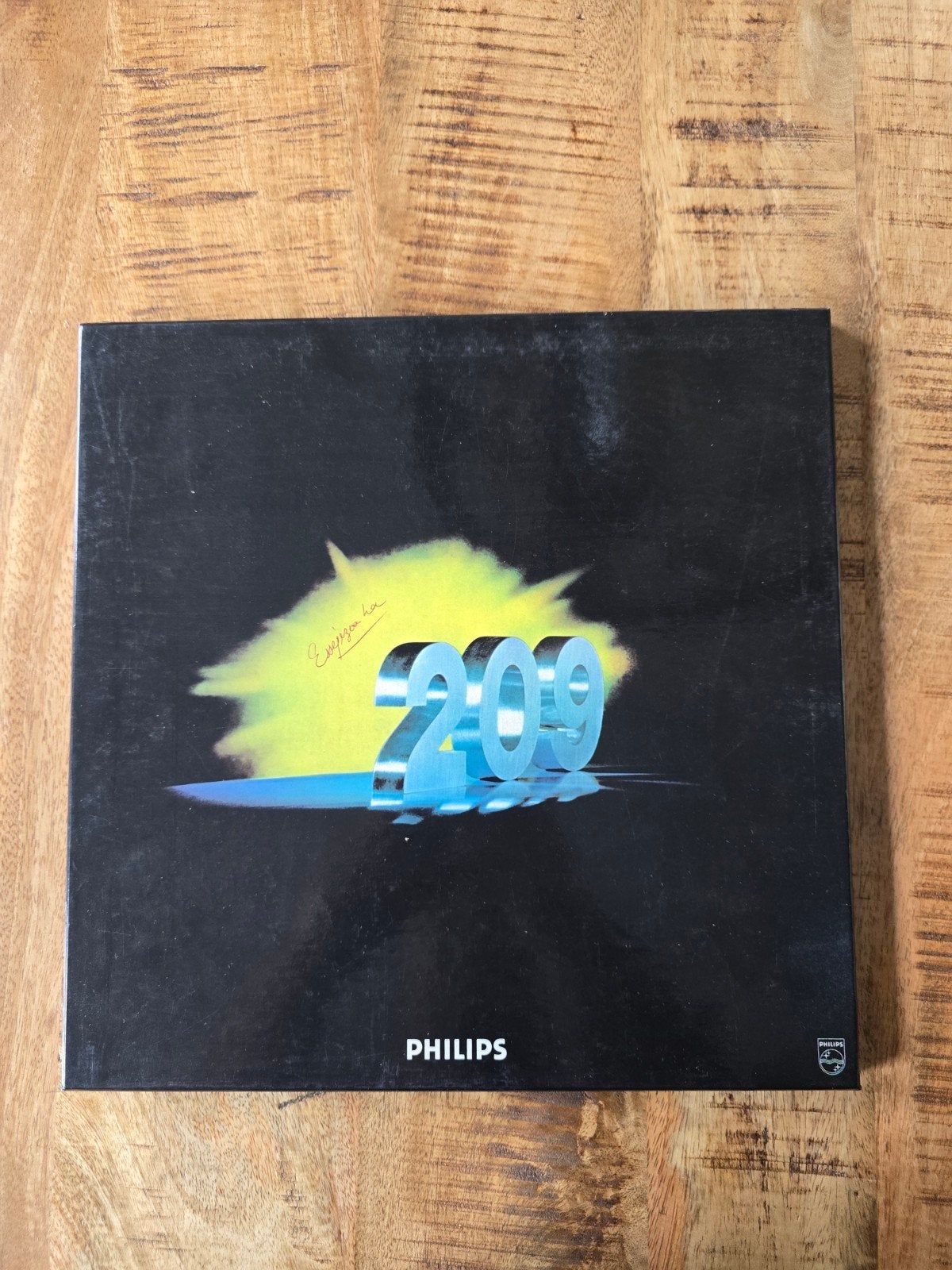 Philips 209 S Electronic Platenspeler Documentatie, Philips, Automatisch, Ophalen of Verzenden, Zo goed als nieuw