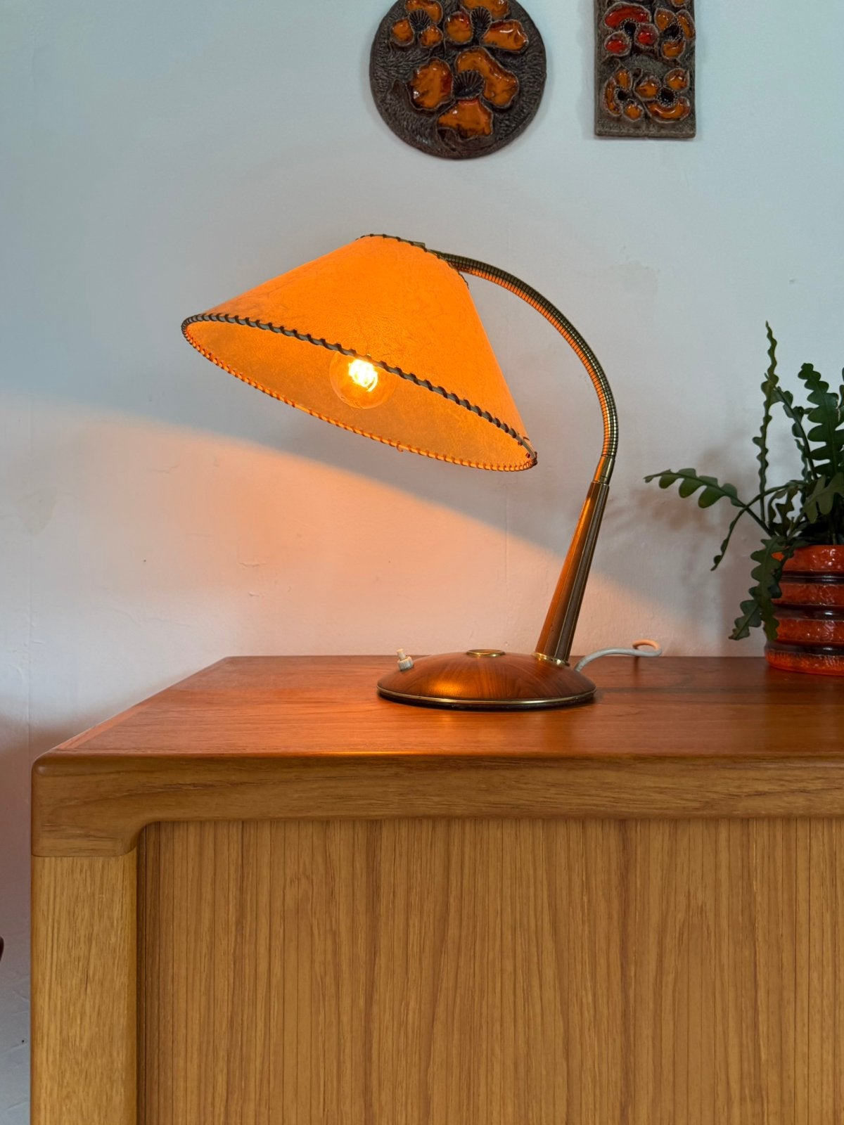 Vintage tafellamp model No. 31, Temde Leuchten ‘60, Bureaulamp, Overige merken, Vintage, Temde Leuchten