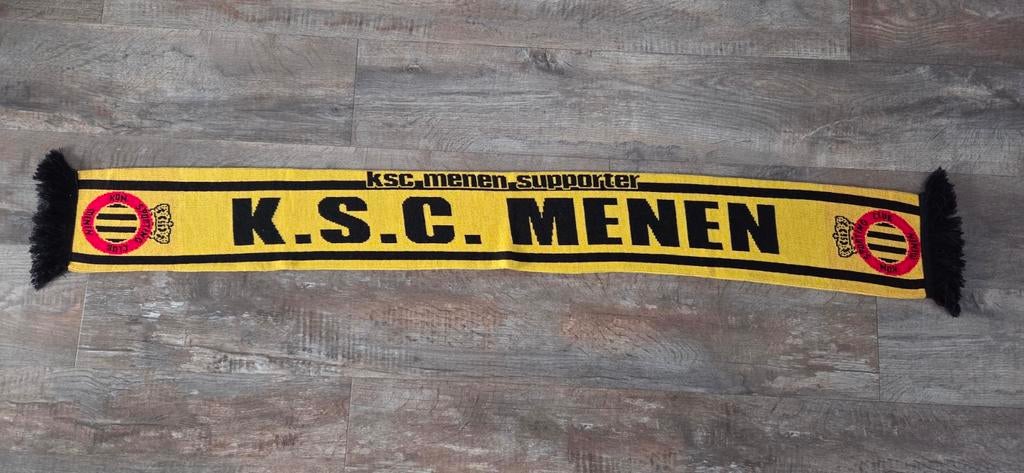 Sjaal KSC Menen, Ophalen of Verzenden, Zo goed als nieuw, Buitenlandse clubs, Vaantje of Sjaal