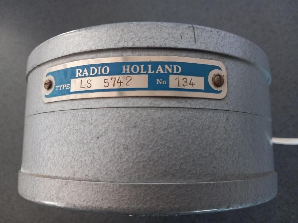 Radio Holland Maritieme Communicatie Speaker, Ophalen of Verzenden, Gebruikt, Gebruiksvoorwerp