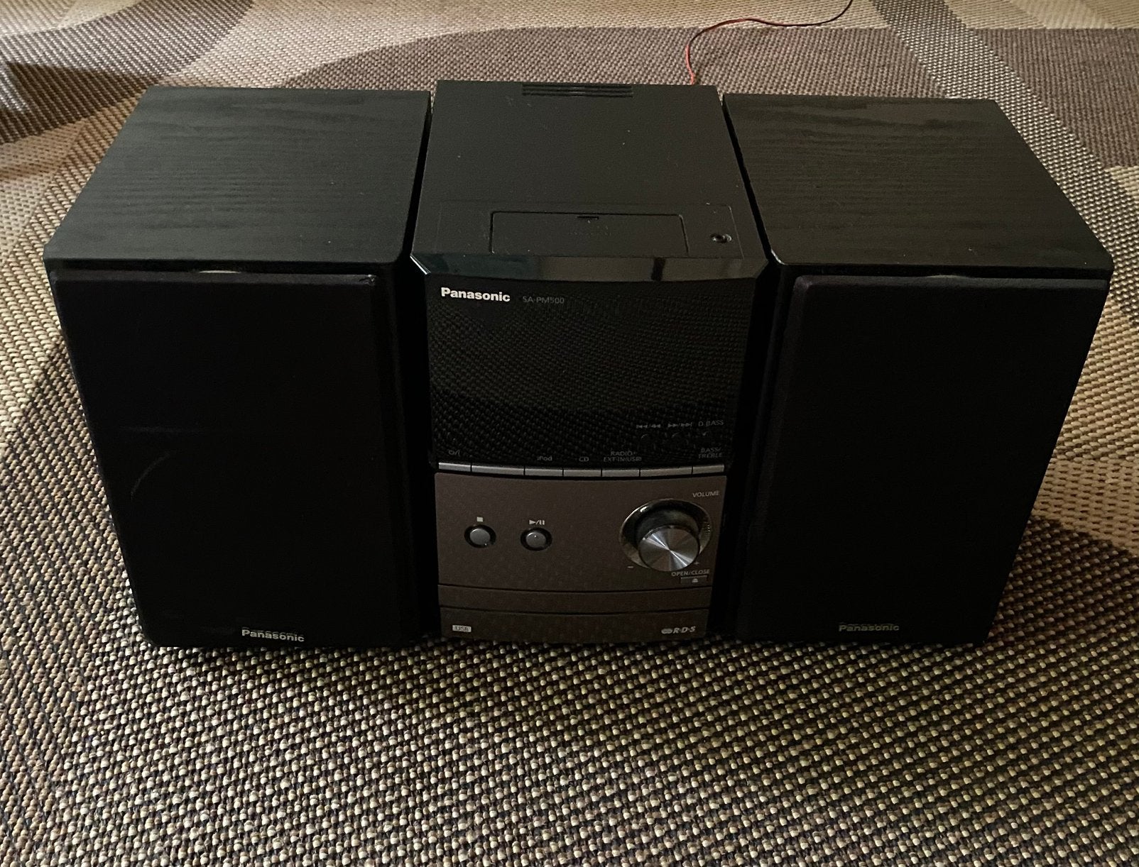 Panasonic SA-PM500, Ophalen, Zo goed als nieuw, Cd-speler, Overige merken