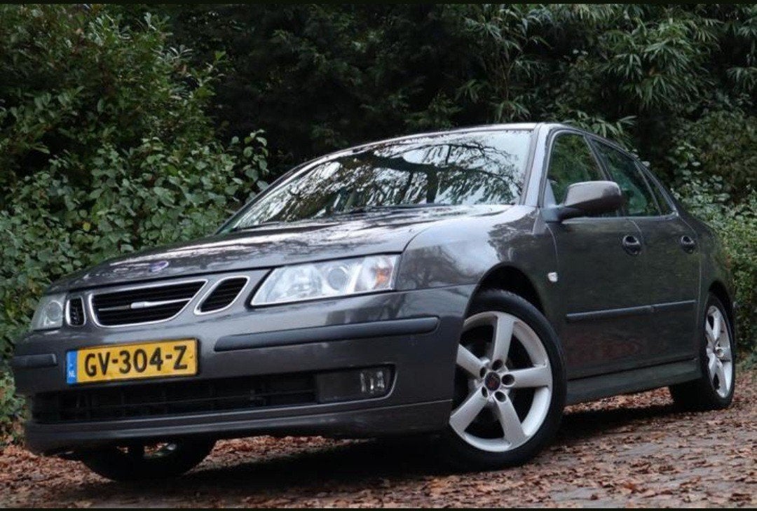 Saab 9-3 1.8 T Sport Sedan AUT 2007 Grijs, Auto's, 1998 cc, 4 cilinders, 75 €/maand, Particulier