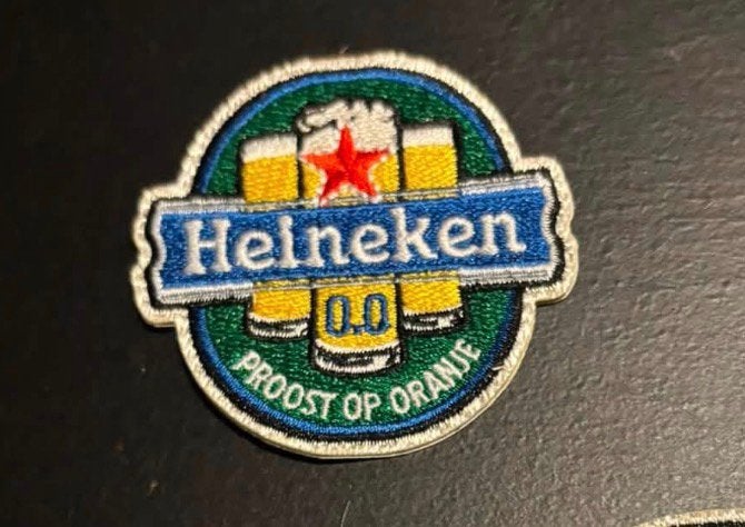 Juich embleem “Heineken”, Jumbo, Ophalen of Verzenden