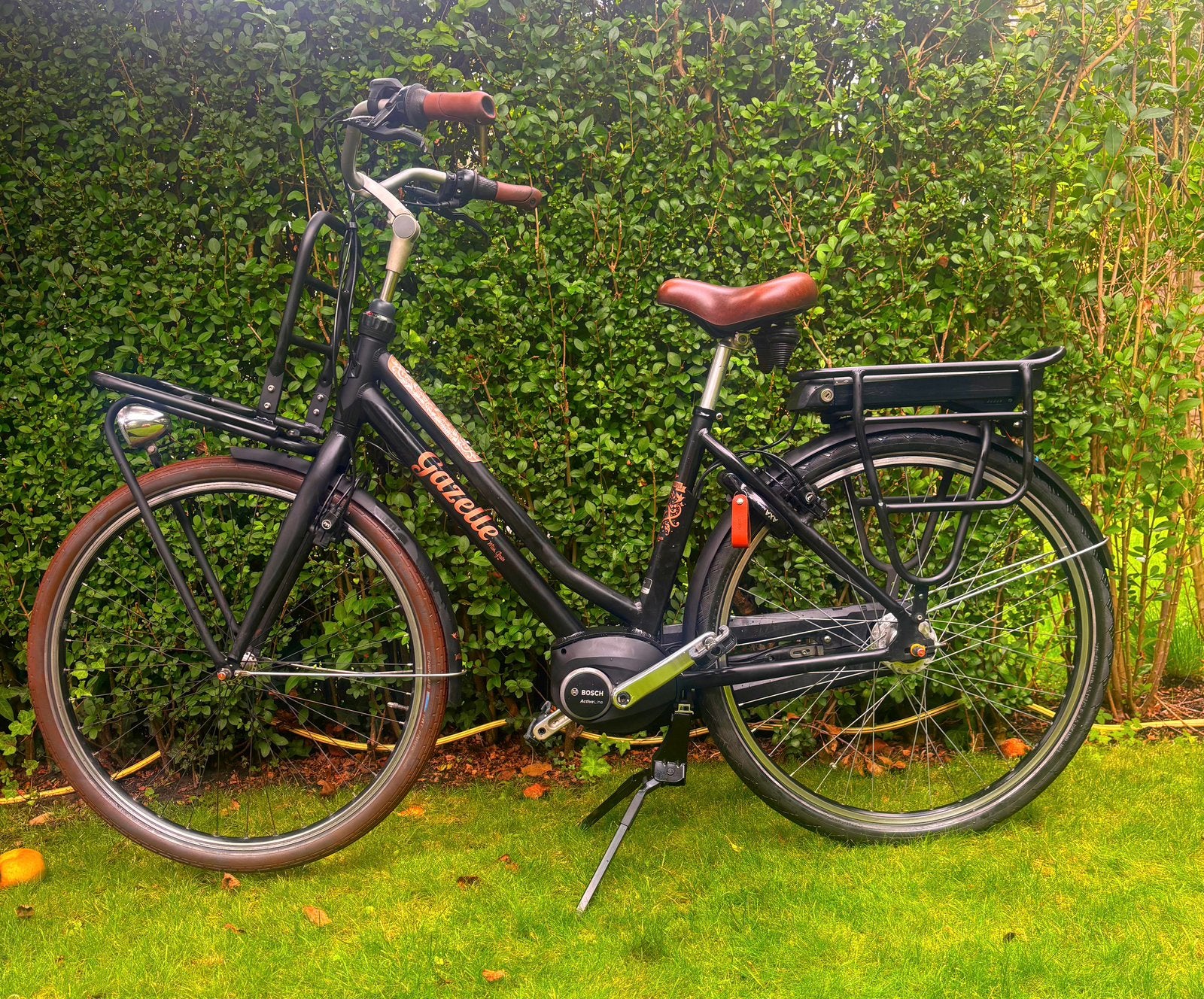 Elektrische Gazelle Miss Grace 5000 KM, Fietsen en Brommers, Elektrische fietsen, Ophalen, Zo goed als nieuw, 47 tot 51 cm, 50 km per accu of meer