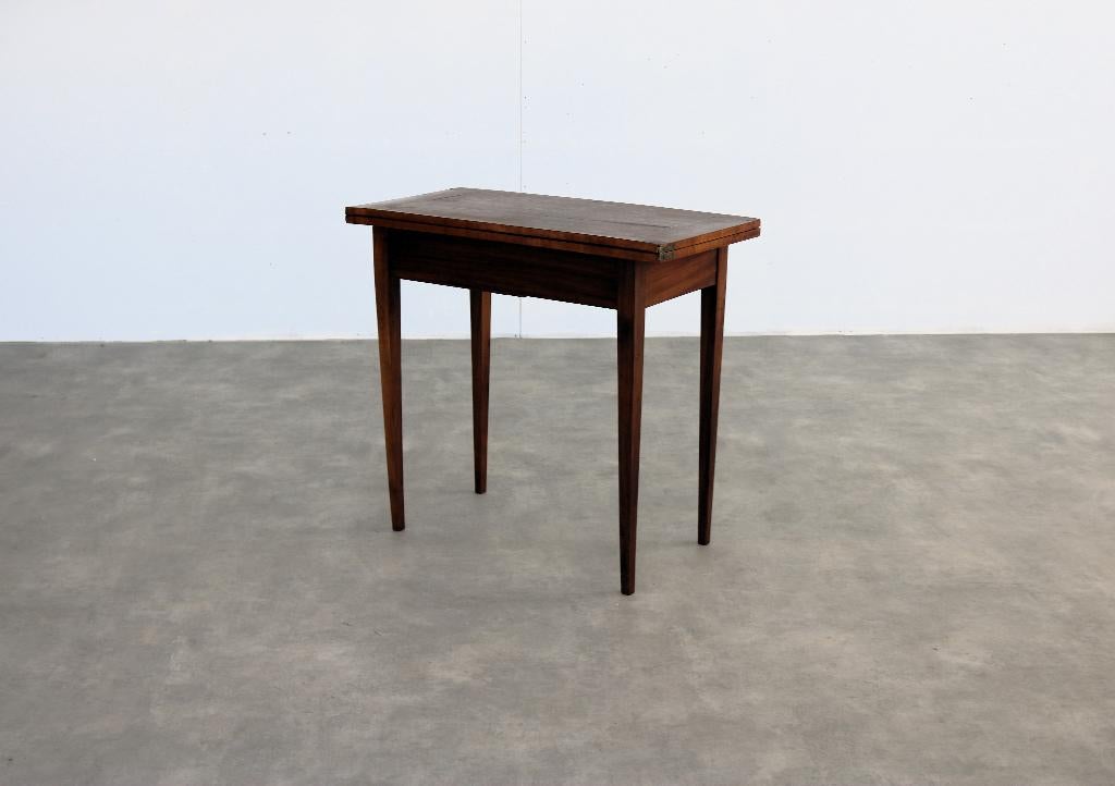 vintage gametafel | speeltafel | tafel | jaren 50, Gebruikt, ., Ophalen of Verzenden, Overige houtsoorten