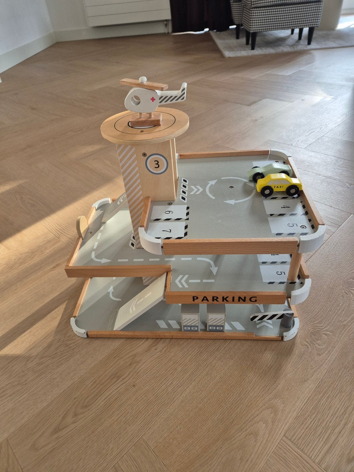 Petit Amelie houten garage, Ophalen, 30 cm of meer, Overige typen, Minder dan 50 cm
