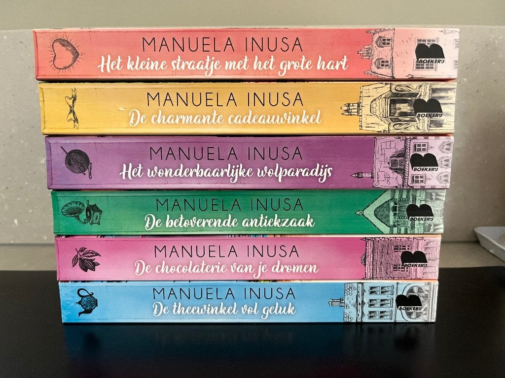 Complete Valerie Lane serie - Manuela Inusa, Boeken, Romans, Zo goed als nieuw, Nederland, Ophalen of Verzenden