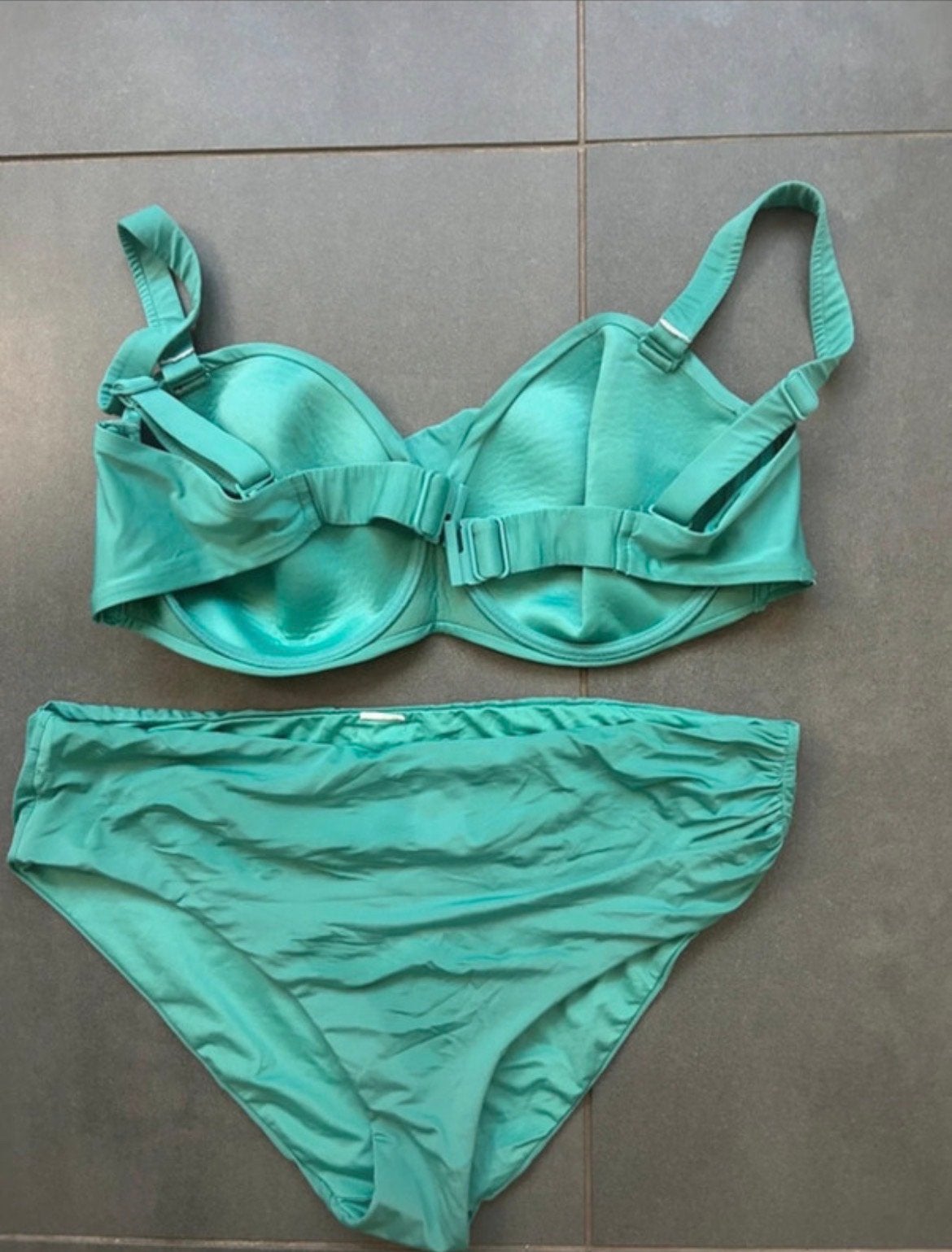 Turquoise bikini set, Ophalen of Verzenden, Zo goed als nieuw, Groen, Bikini