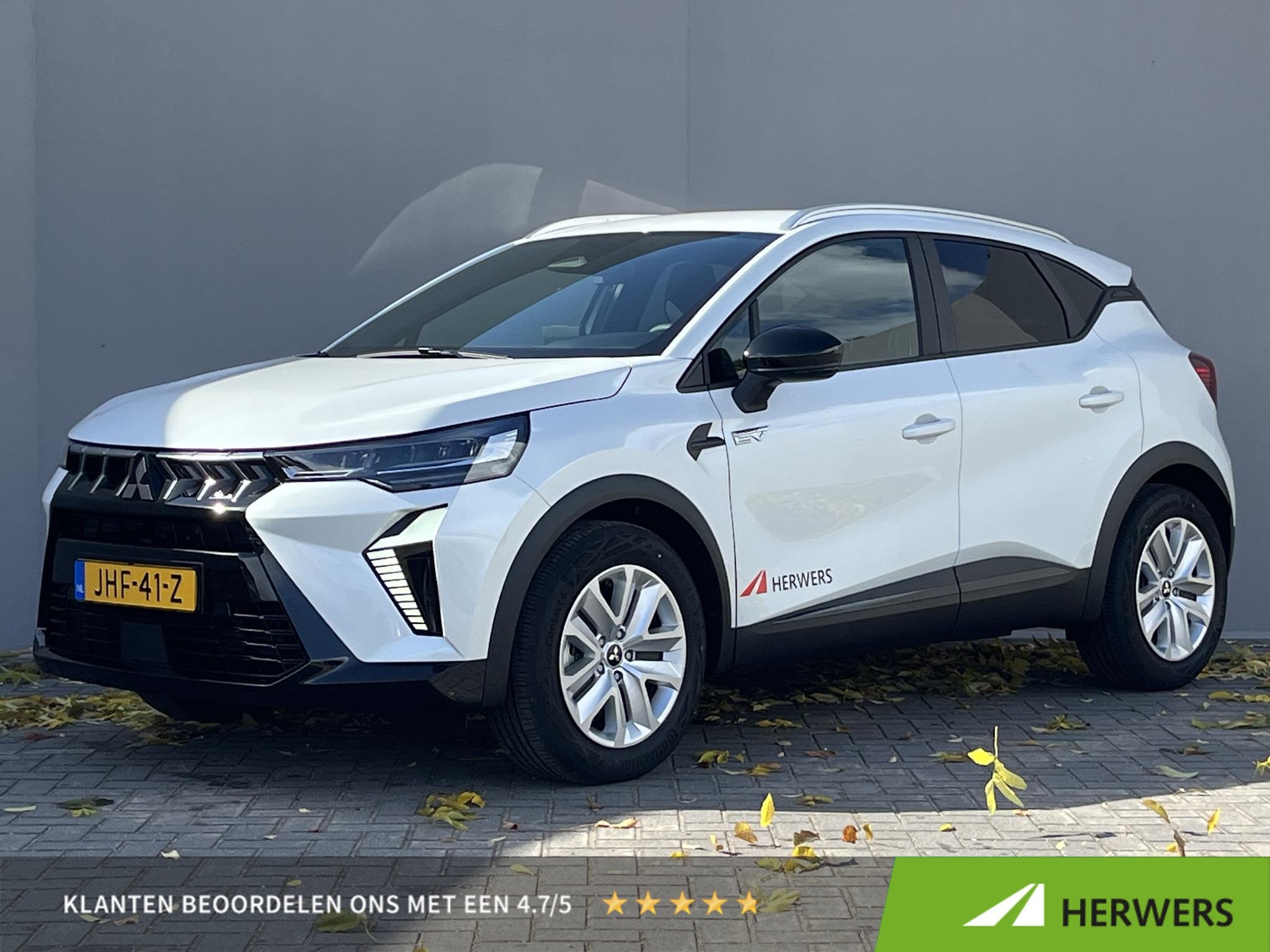 Mitsubishi ASX 1.6 HEV AT Intense / Achteruitrijcamera / Nav, Stof, Wit, Origineel Nederlands, Bedrijf