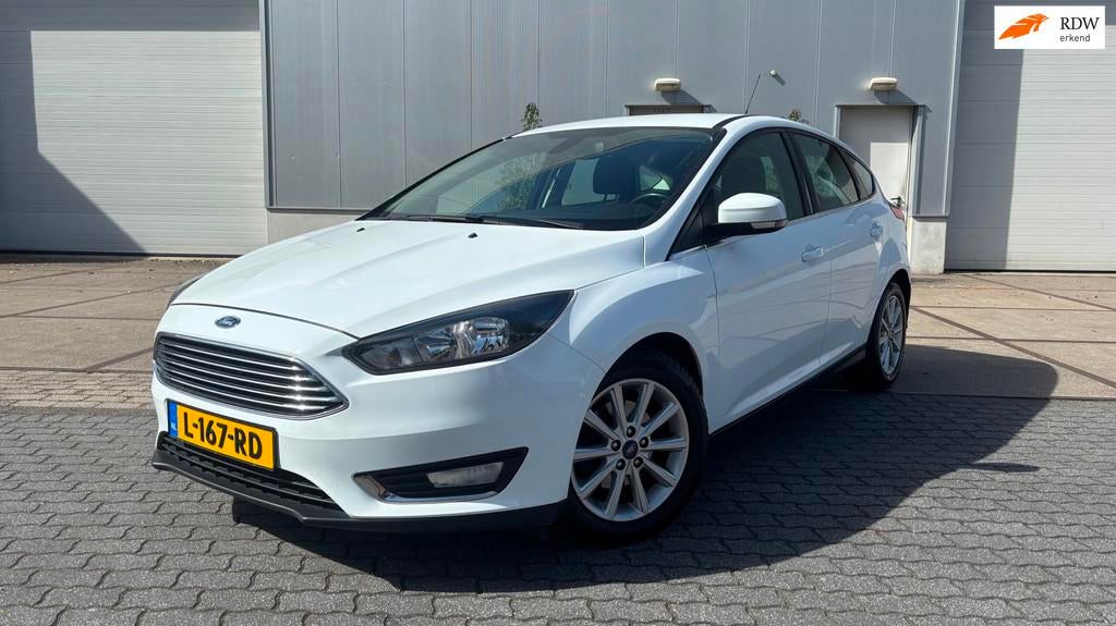 Ford Focus 1.6 TI-VCT Titanium, Navi AUTOMAAT, Airco, Pdc Ne, Auto's, 1596 cc, 125 pk, Gebruikt, Euro 6