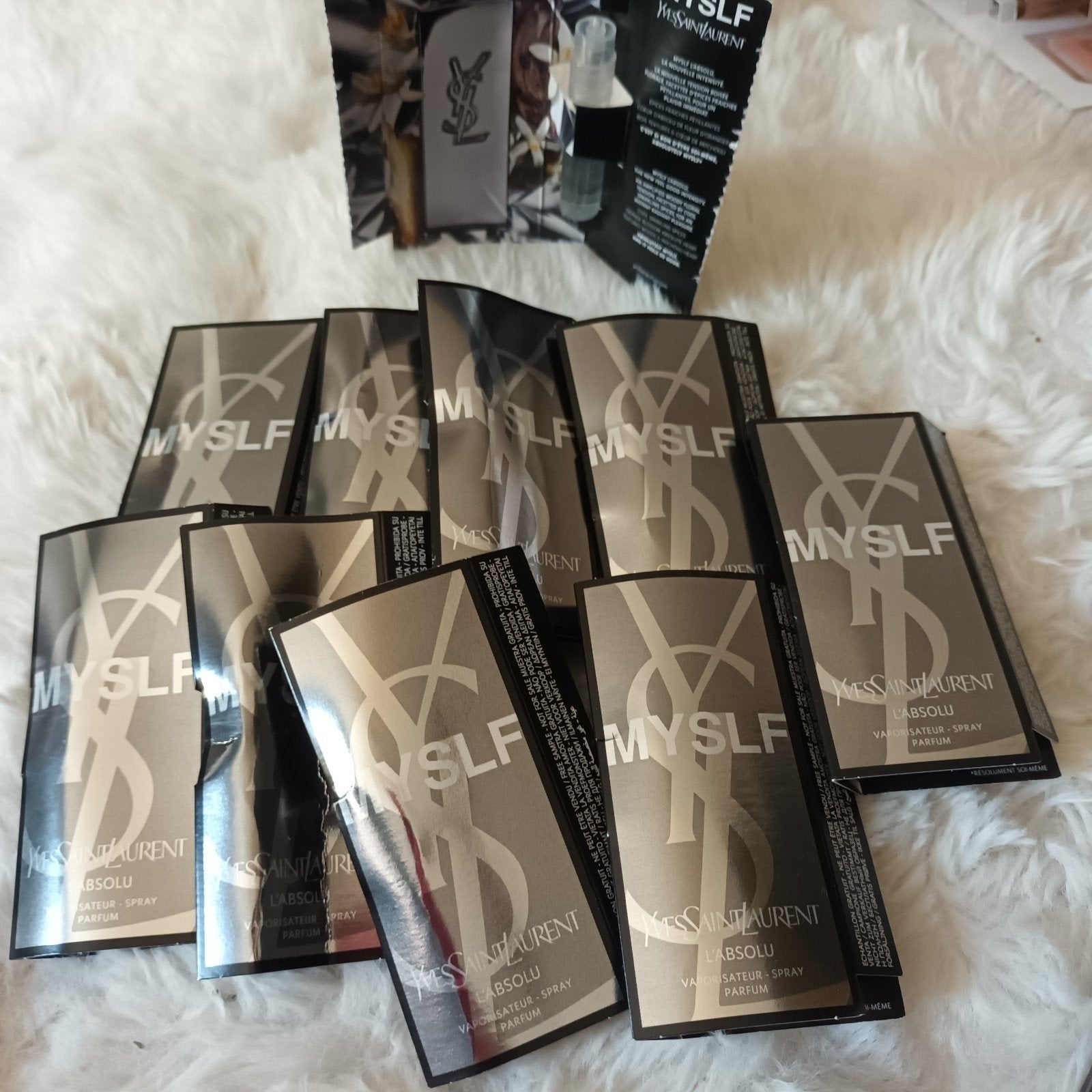 Yves Saint laurent MYSLF absolu parfum proefjes..10 x .Nieuw, Ophalen of Verzenden, Nieuw