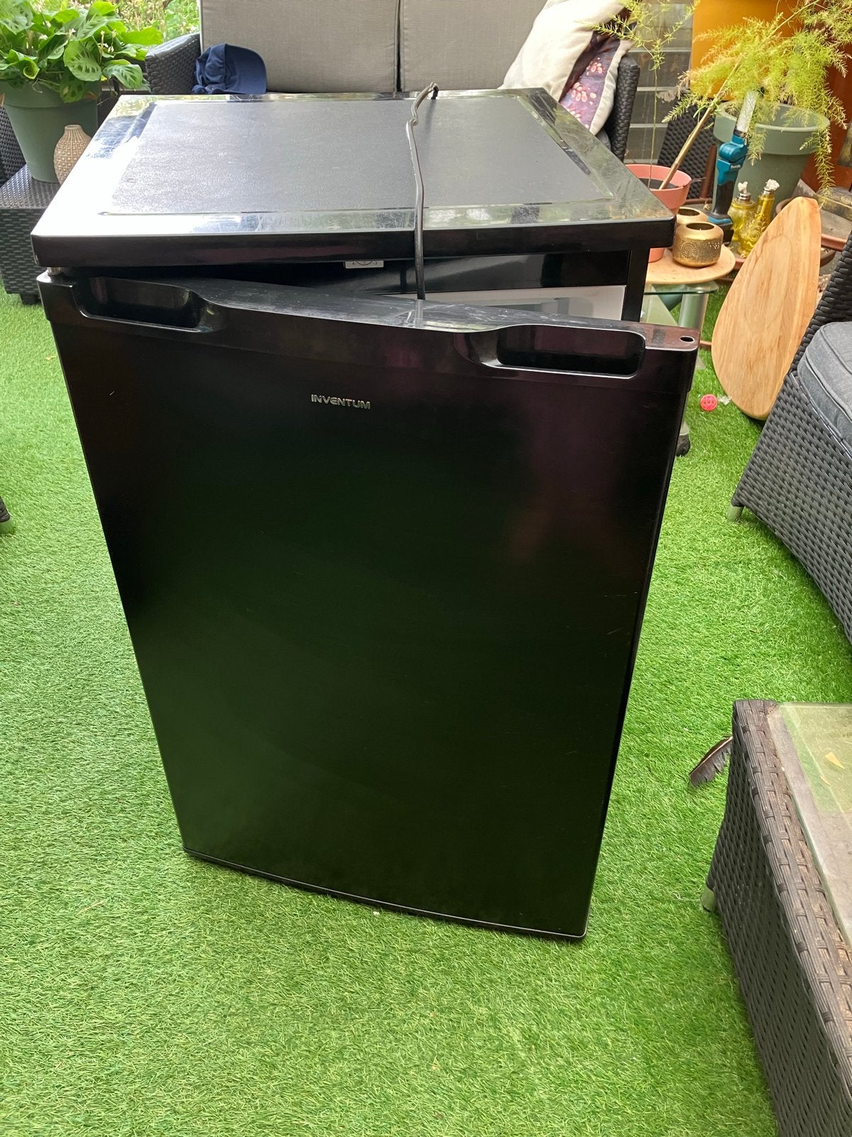 Inventum VR550B vriezer, 75 tot 100 liter, 45 tot 60 cm, Ophalen, 85 tot 120 cm
