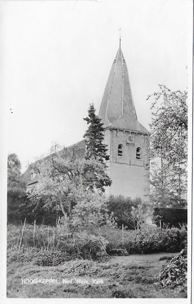 Hoog Keppel N H Kerk Oude Ongelopen Ansichtkaart ( 9770 ), Ophalen of Verzenden, 1960 tot 1980, Gelopen, Gelderland