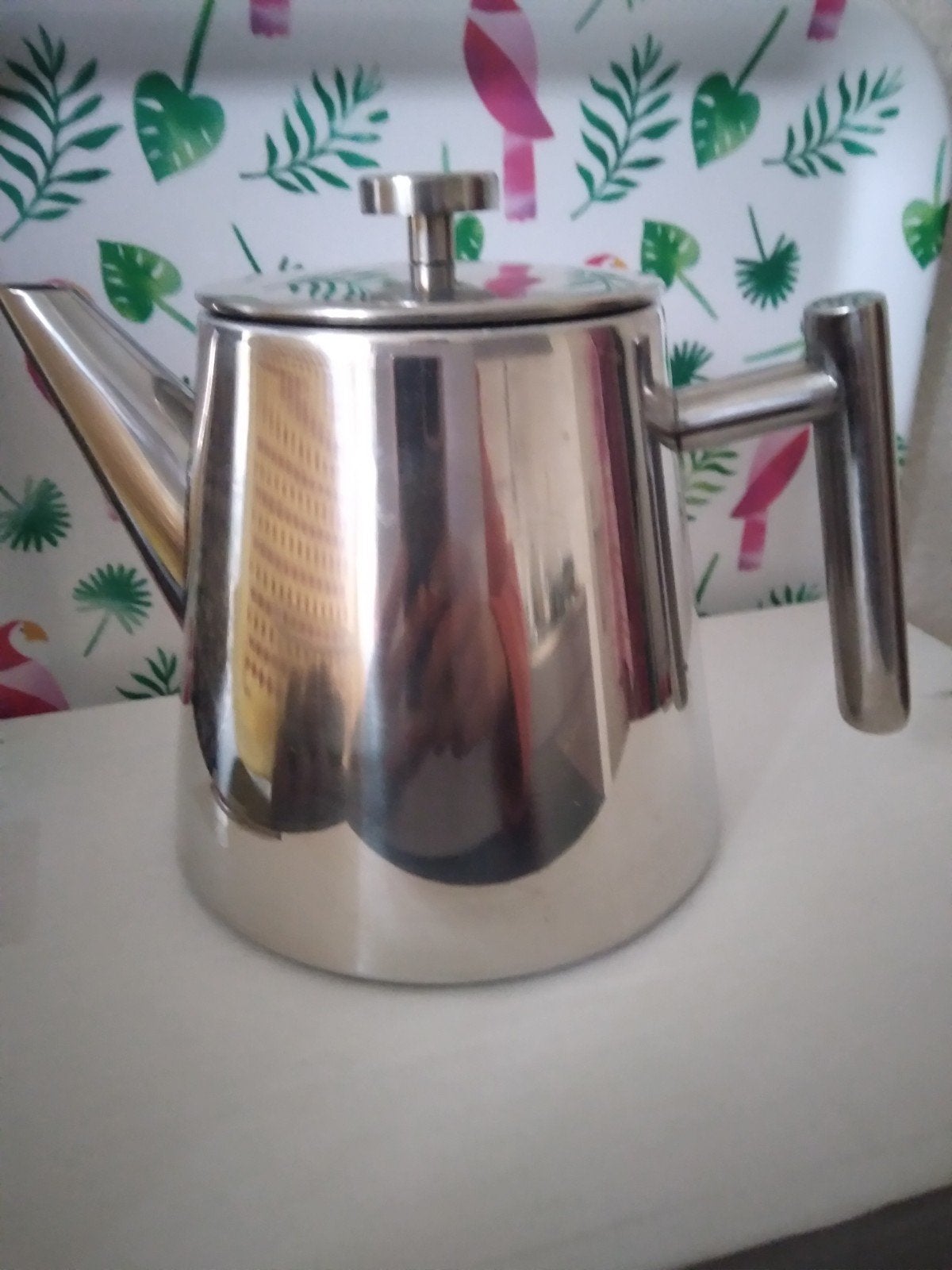 Dubbelwandige theepot nieuw, Ophalen, Nieuw