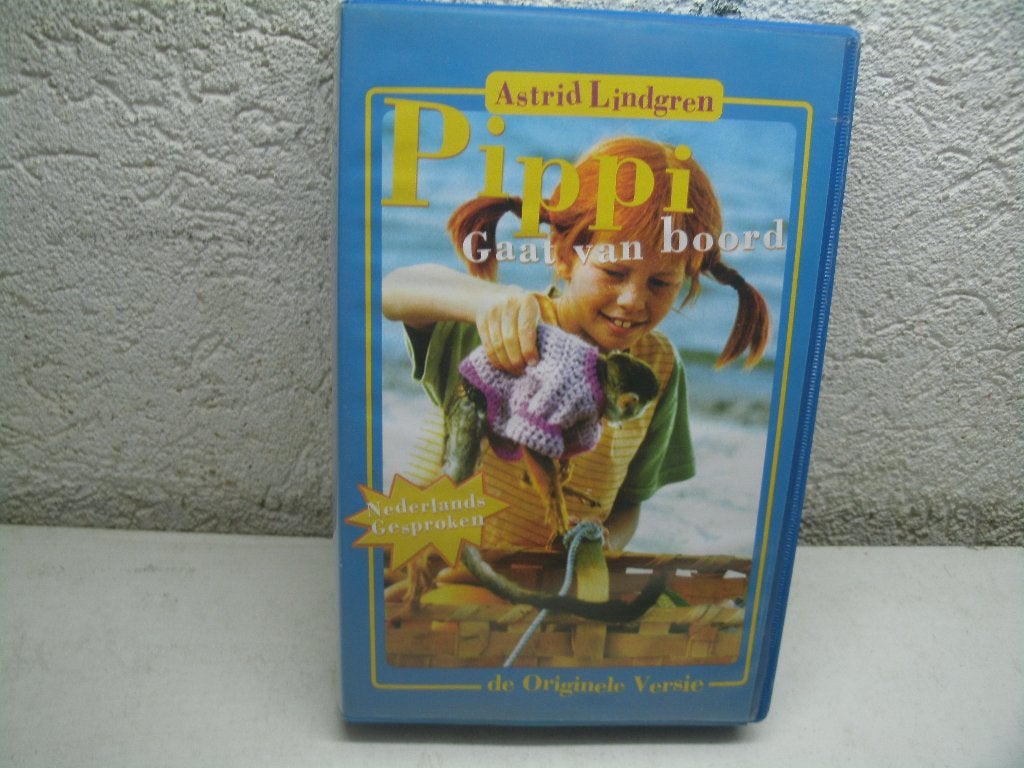 vhs 176a pippi langkous gaat van boord, Ophalen of Verzenden, VHS