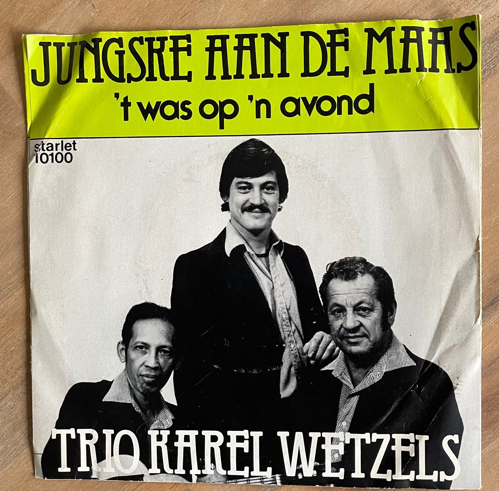 Trio Karel Wetzels- Jungske aan de Maas, Cd's en Dvd's, Ophalen of Verzenden, Gebruikt, Overige formaten, Levenslied of Smartlap