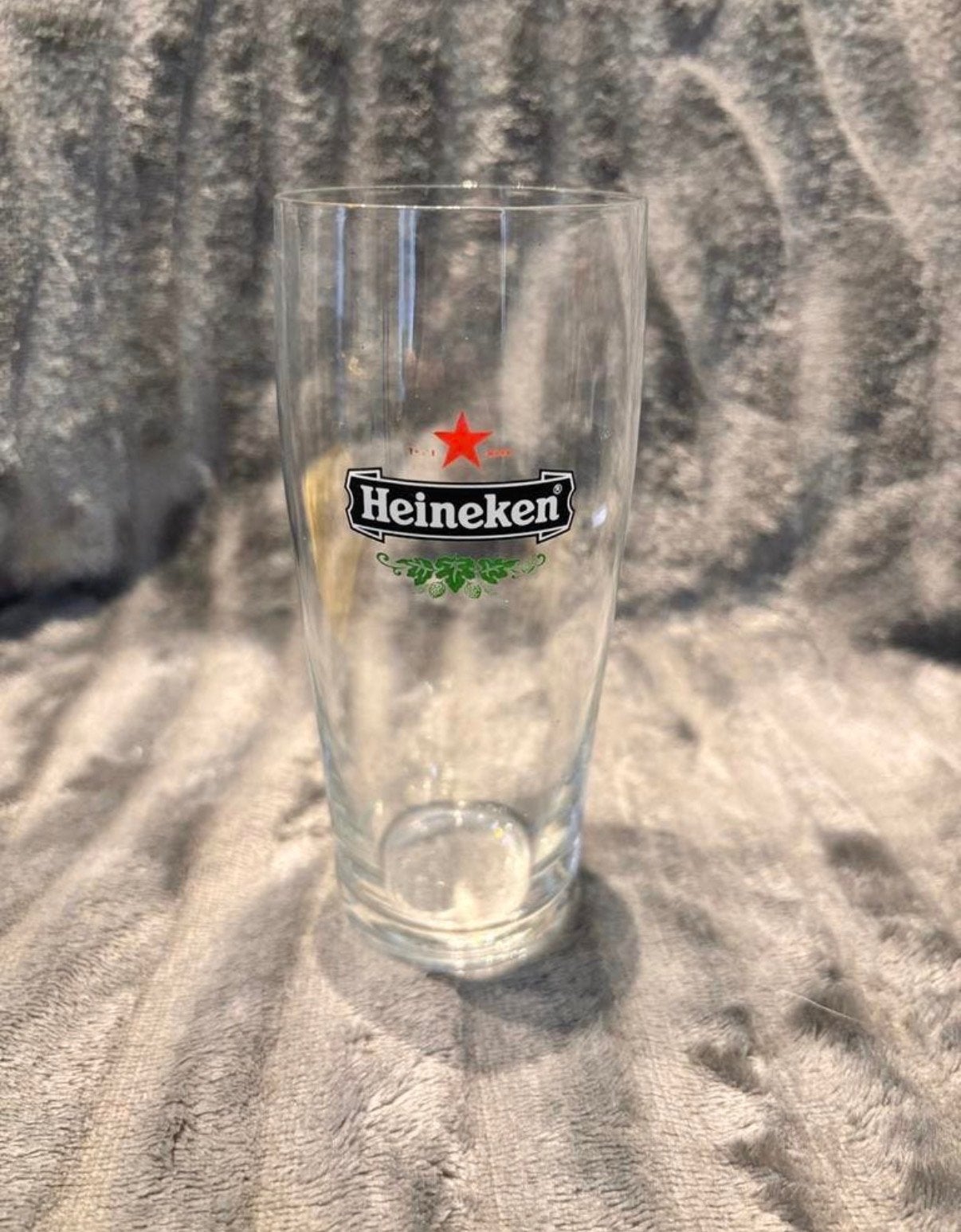 Heineken Bierglas - Zo goed als nieuw, Ophalen of Verzenden, Zo goed als nieuw, Glas of Glazen, Heineken