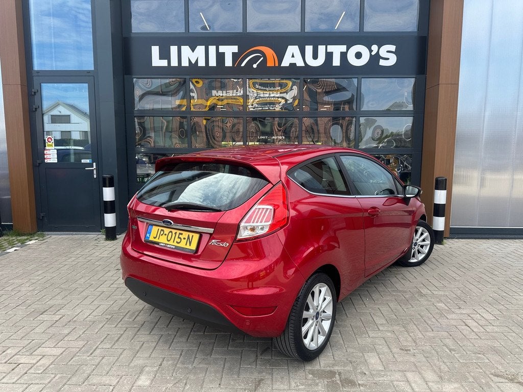 Ford Fiesta 1.0 EcoBoost Titanium Climate/Navi/Cruise/Pdc/Lm, Auto's, Ford, Voorwielaandrijving, Euro 6, 23 km/l, Origineel Nederlands