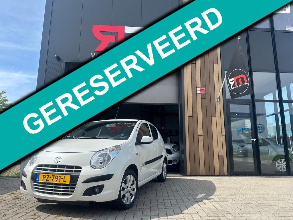 Suzuki Alto 1.0 Comfort Plus/airco/LM-Velgen/parkeer-sensore, Voorwielaandrijving, Euro 5, Stof, 200 kg