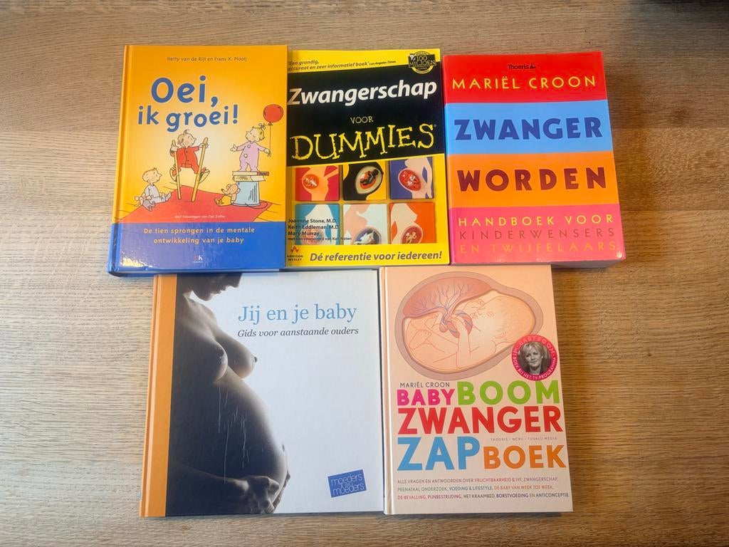 Zwangerschapsboeken - Zo goed als nieuw, Boeken, Ophalen, Zo goed als nieuw, Zwangerschap en Bevalling