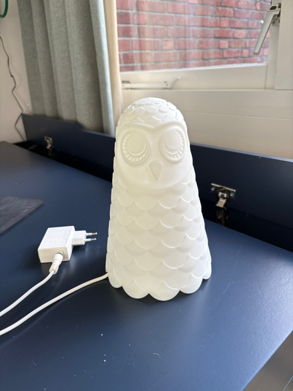 IKEA Uil Lampje Kinderkamer, Ophalen of Verzenden, Zo goed als nieuw, Wit, IKEA