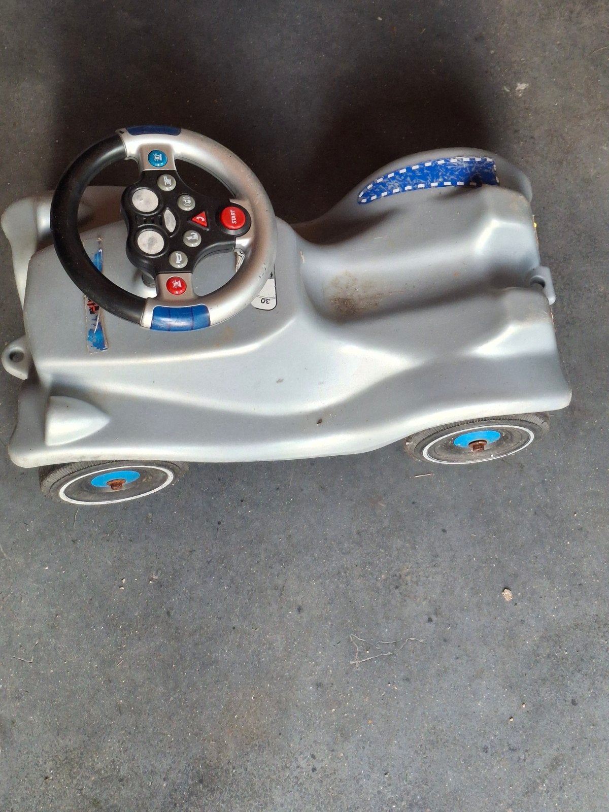 Loopauto met geluidseffecten - Grijs, Kinderen en Baby's, Ophalen, Gebruikt, Loopvoertuig