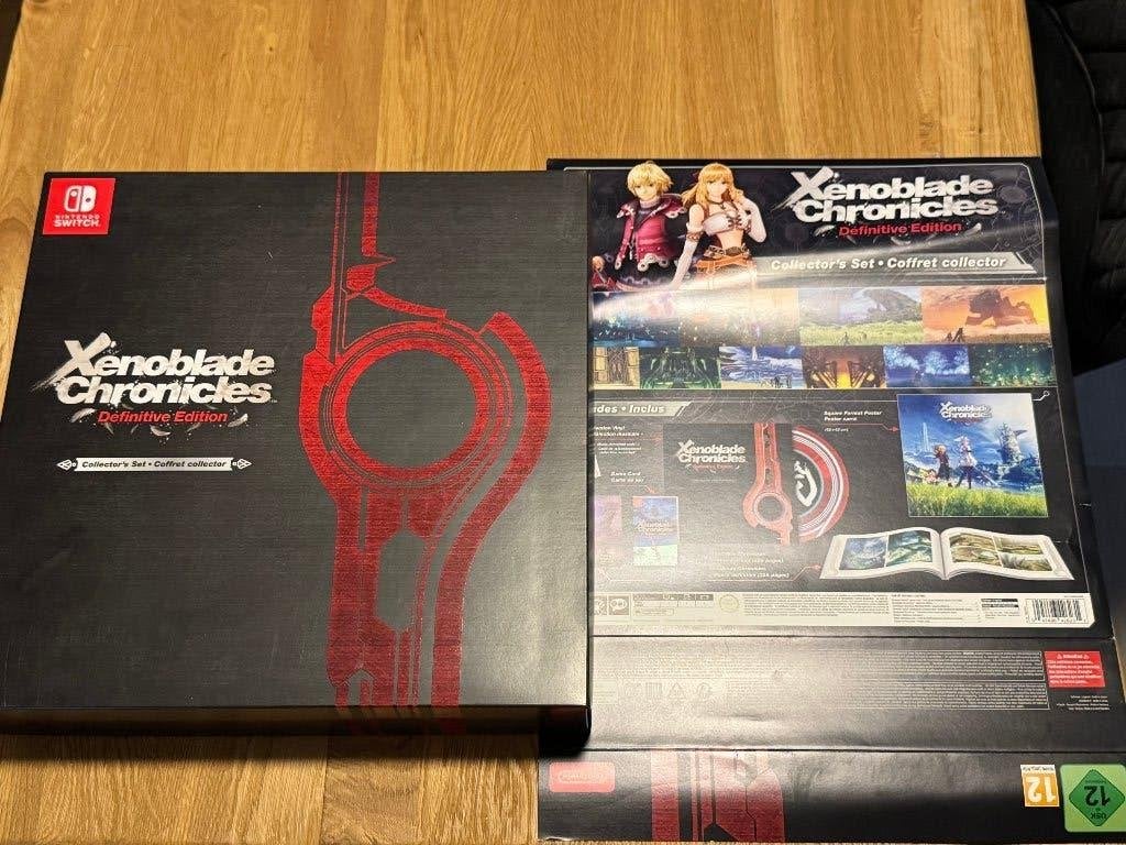 Xenoblade Chronicles - Definitive ed. - Collector's Edition, Spelcomputers en Games, 1 speler, Ophalen of Verzenden, Zo goed als nieuw