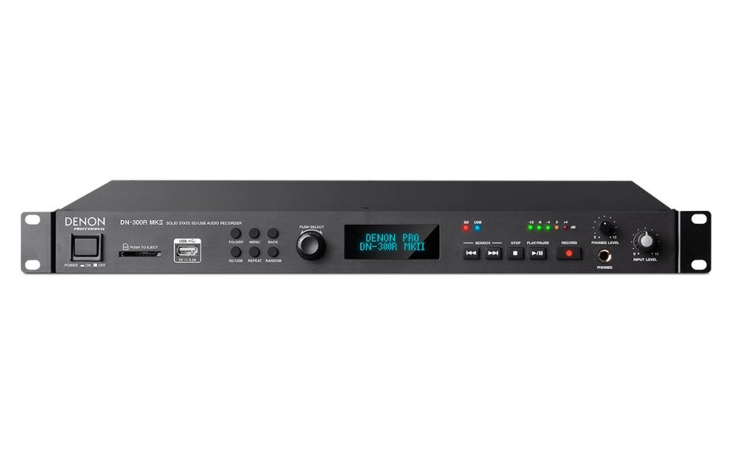 DN-300 R MKII Solid-State SD/USB Audio Recorder, Audio, Tv en Foto, Ophalen, Zo goed als nieuw, Audio