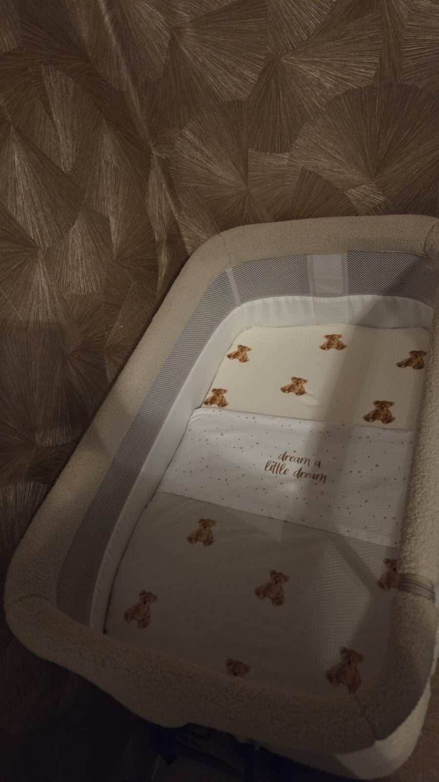 Teddy Co-Sleeper inclusief matras, Ophalen, Zo goed als nieuw