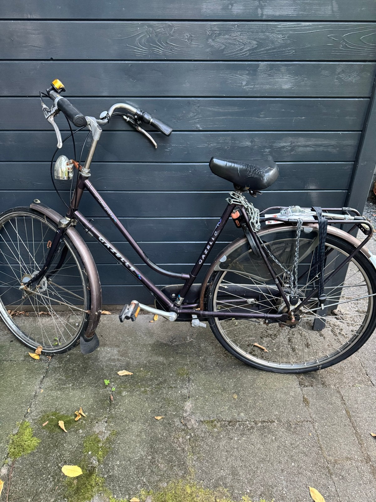 Gazelle Impala damesfiets - Achterband lek, Fietsen en Brommers, Ophalen, Gebruikt, Gazelle