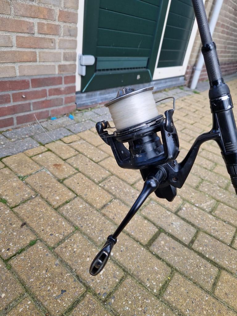 Karperhengel Scope met Ultegra XTD 14000 molen, Watersport en Boten, Ophalen, Gebruikt, Complete set