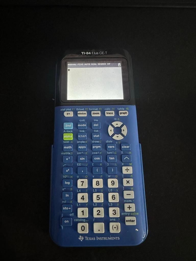 TI-84 Plus CE-T, Ophalen of Verzenden, Grafische rekenmachine, Gebruikt