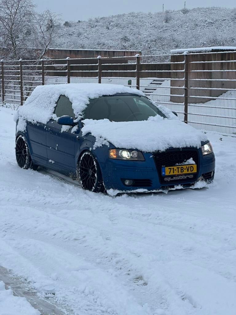 Audi A3 2.0 Tfsi Sportback Quattro 147KW 2006 Blauw, Ophalen of Verzenden, Gebruikt, Small
