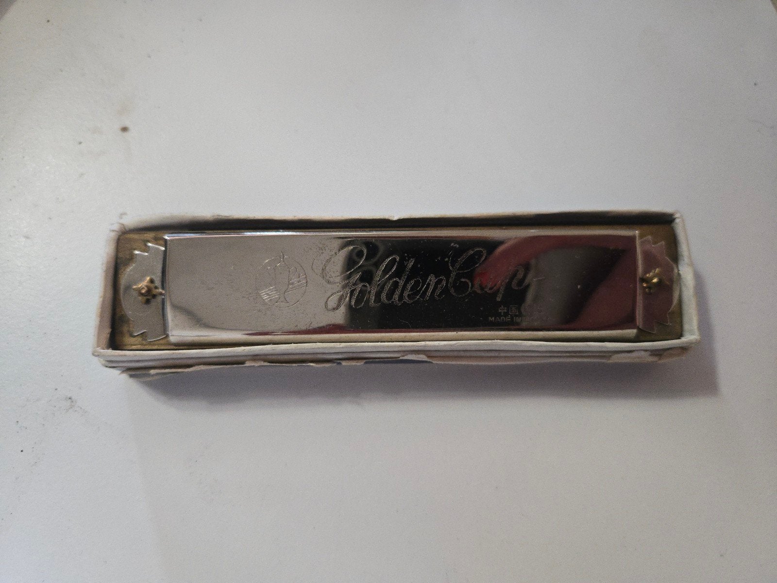 Mondharmonica Golden Eagle, Muziek en Instrumenten, Gebruikt, Golden Eagle, Ophalen of Verzenden, PO Box 10037, 8008 RK Amsterdam, The Netherlands