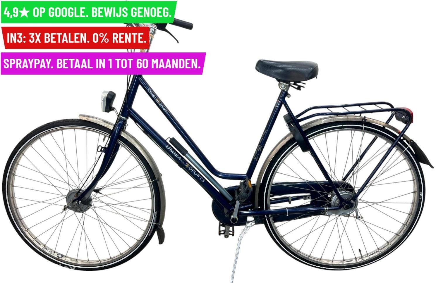 Damesfiets Sparta Degra Sports 28"/56cm/3ver - Levering, Fietsen en Brommers, Fietsen | Dames | Damesfietsen, Gebruikt, Facebikenl@gmail.com