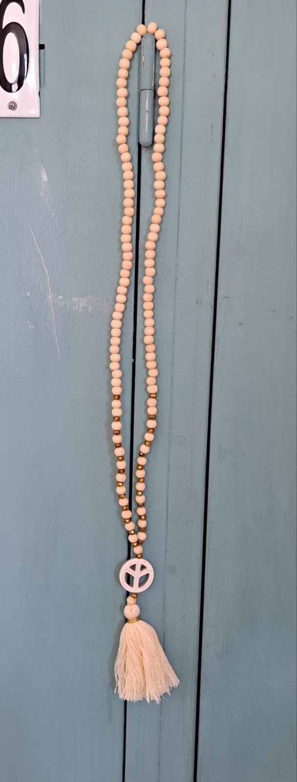 Ketting met peace teken, Ophalen of Verzenden, Nieuw